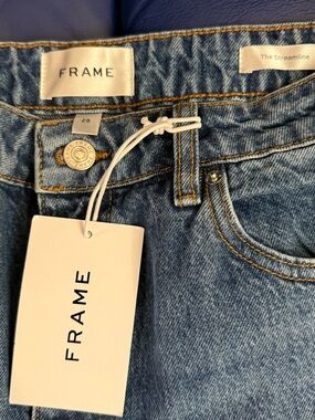 Frame Denim Light Blue High-Rise Jeans